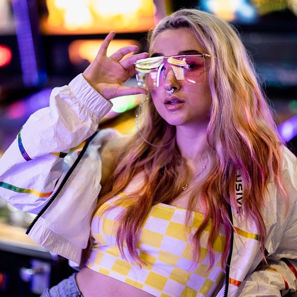 Checkered tube top! - Picture 3 of 4